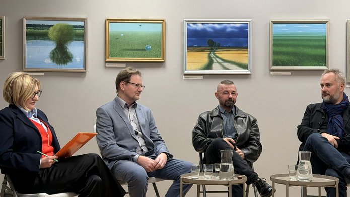Kępiński dyskusja w Pałacu Biedermanna