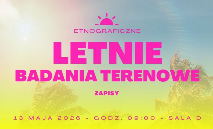 letnie badania terenowe